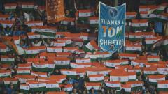 Indian football fans